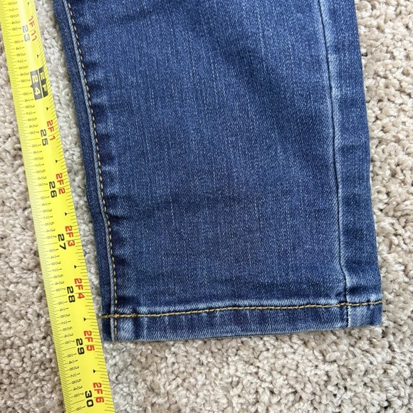 Universal Thread Jeans Women's 6 28R Mid Rise Skinny Stretch Denim Blue - Picture 9 of 10